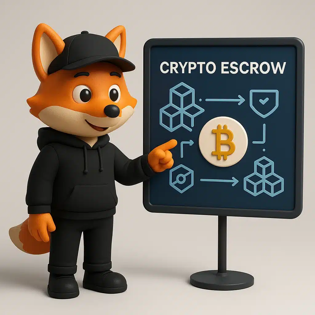 crypto escrow services smart contract visual